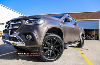 MERCEDES X CLASS GATOR SATIN BLACK